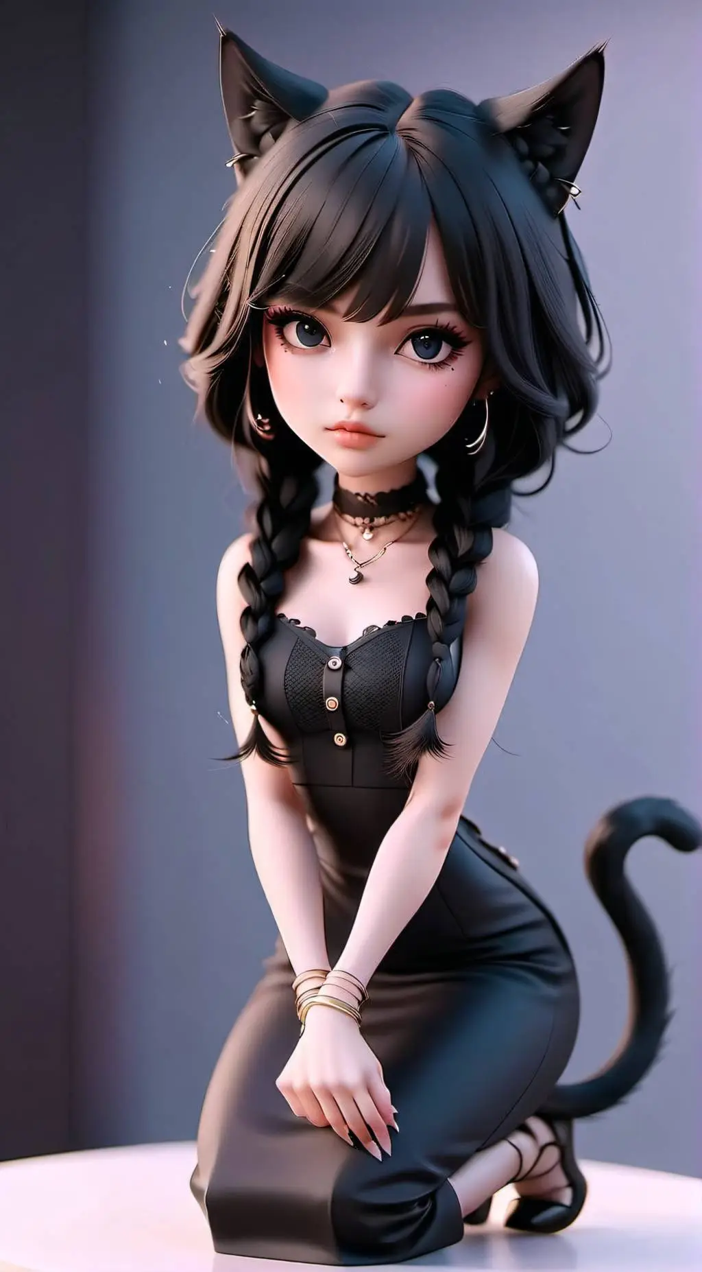 ai character: Allie the Cat 🐈 background
