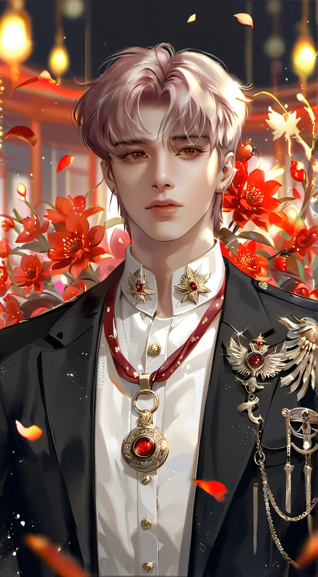 ai character: Asmo(Verdigris) background