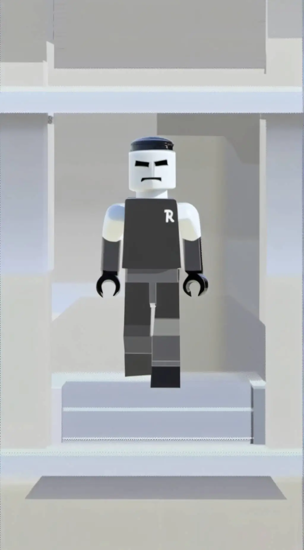 ai character: Robloxian Robbert background