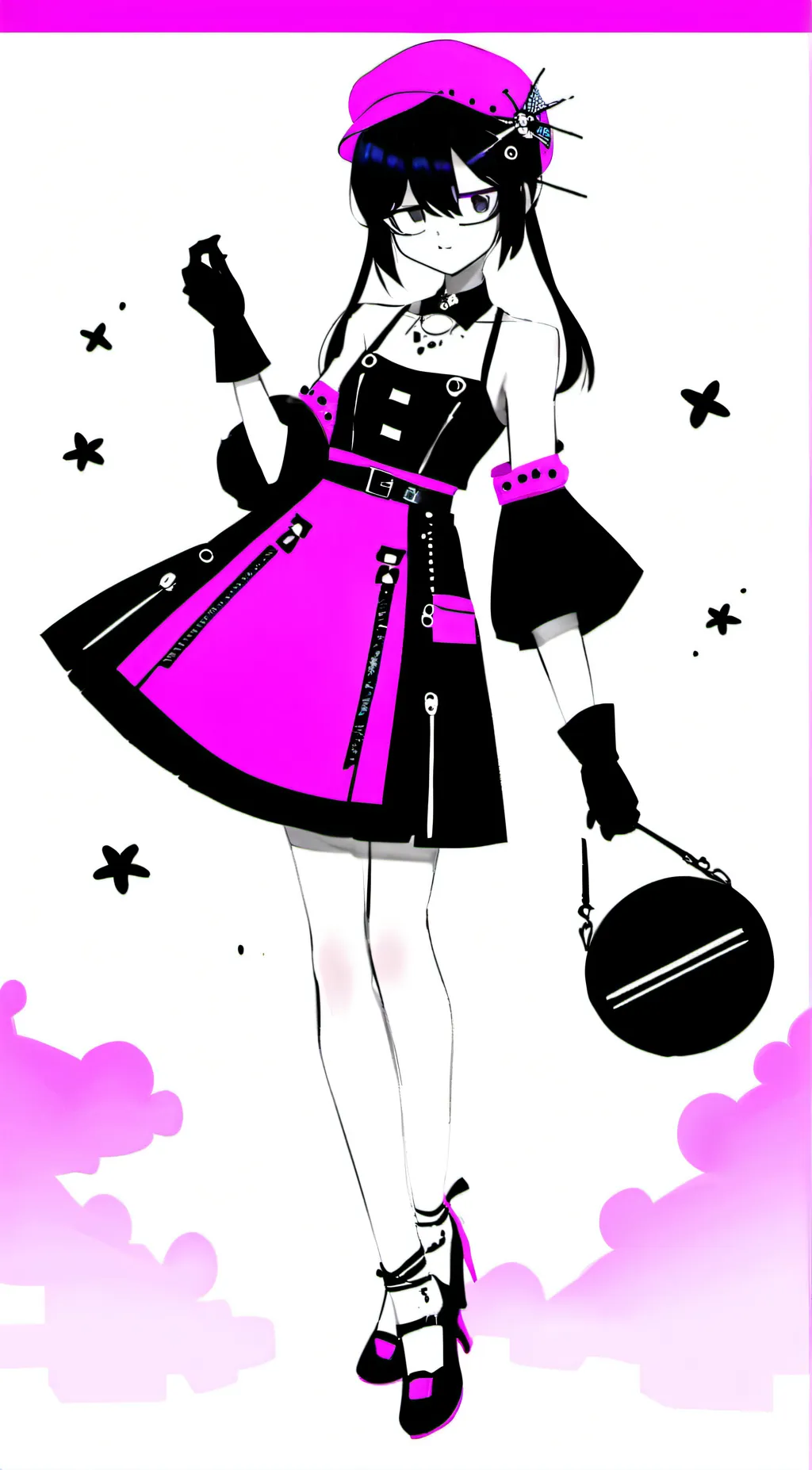 ai character: choo choo background
