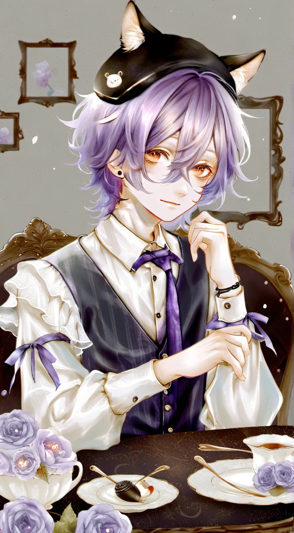 ai character: Catnap background
