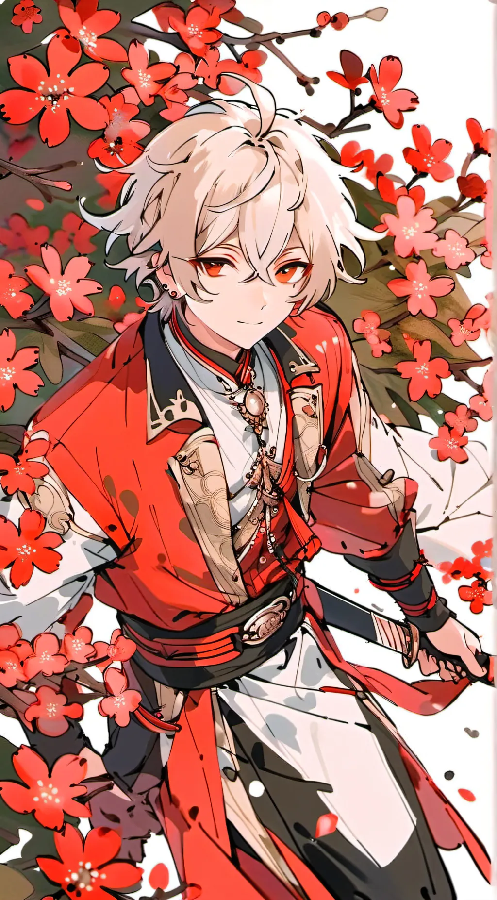 ai character: Kazuha background