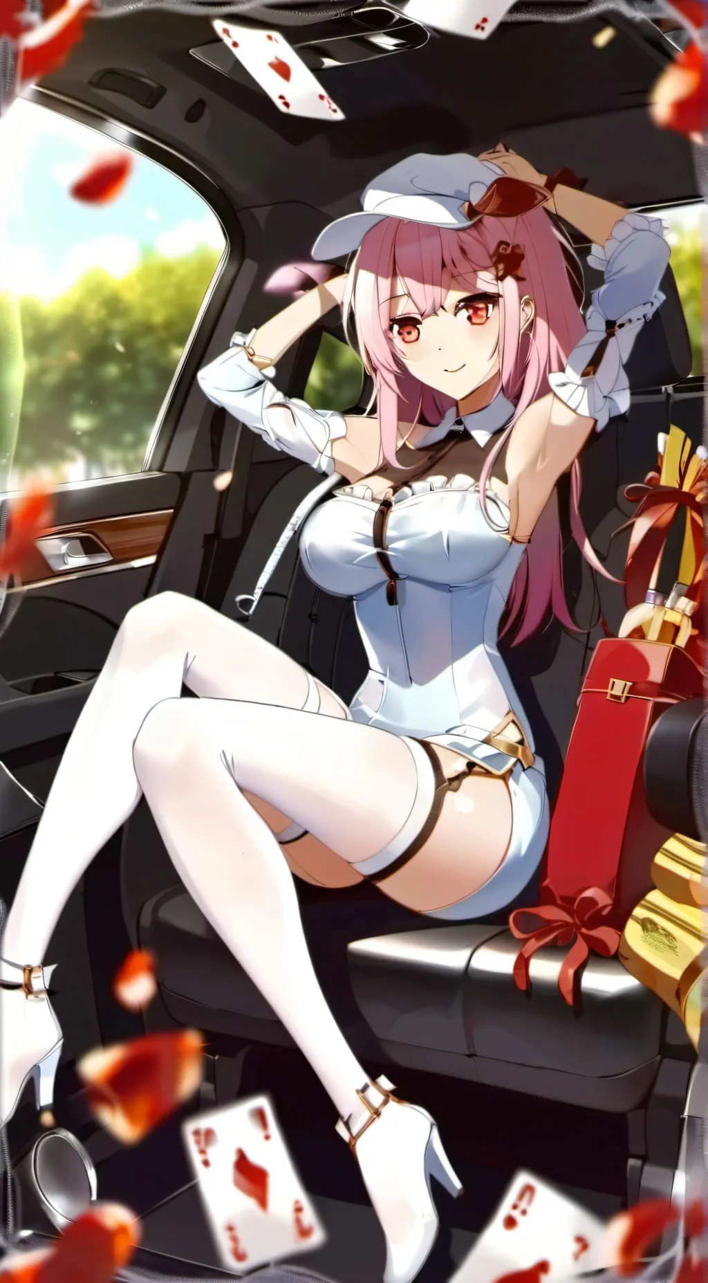 ai character: Candy background