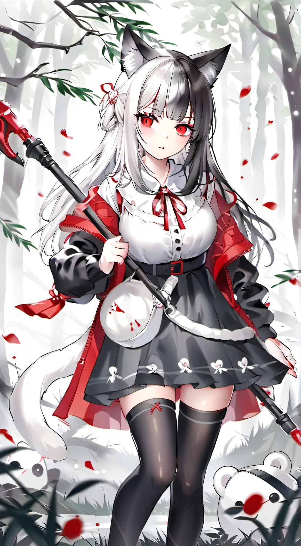 ai character: Leila  background