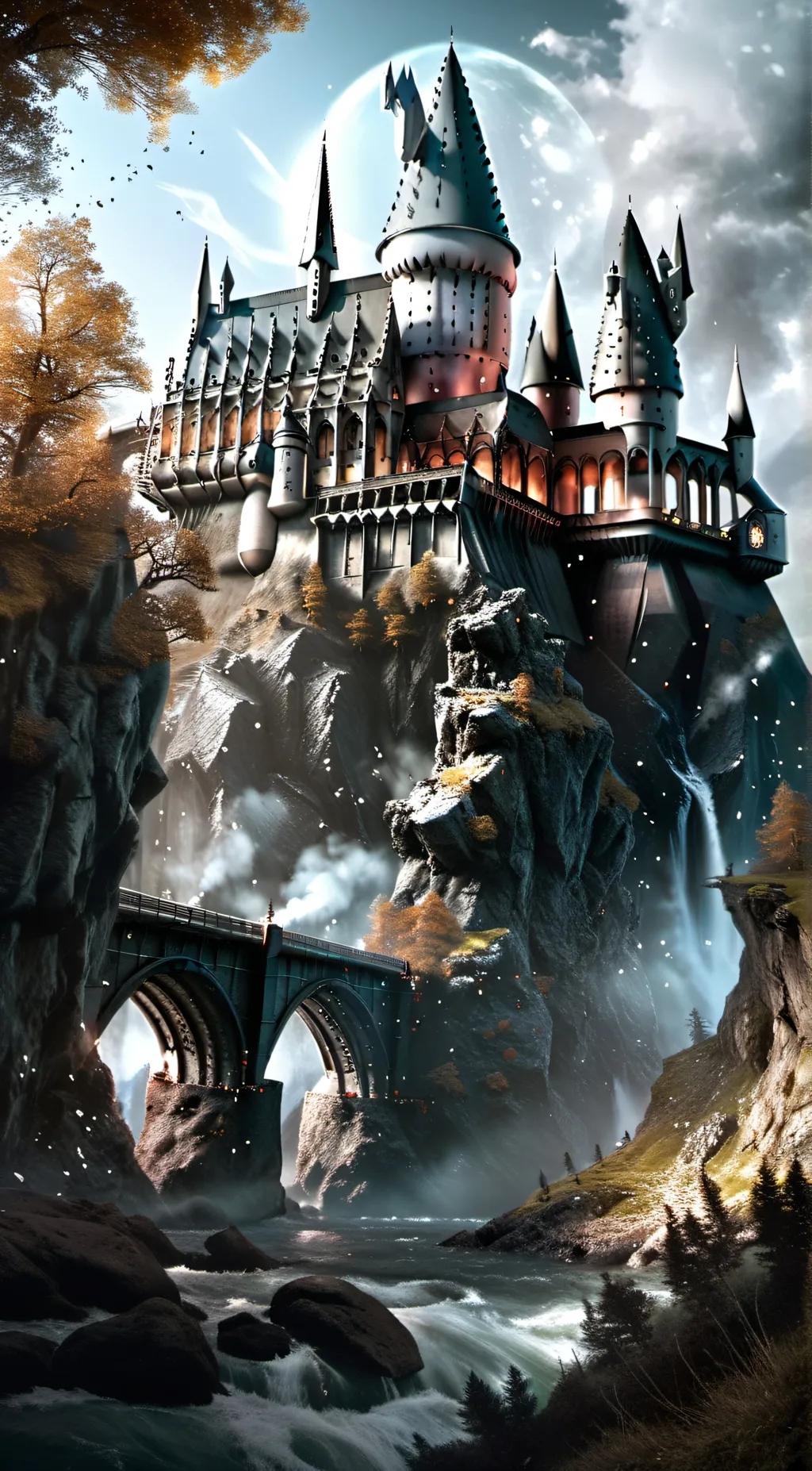 ai character: Hogwarts background