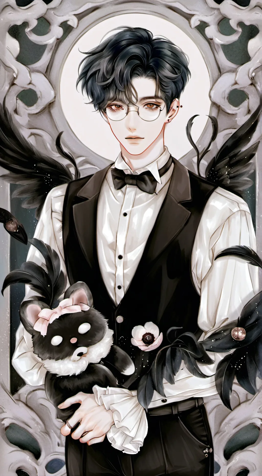 ai character: Miguel  background