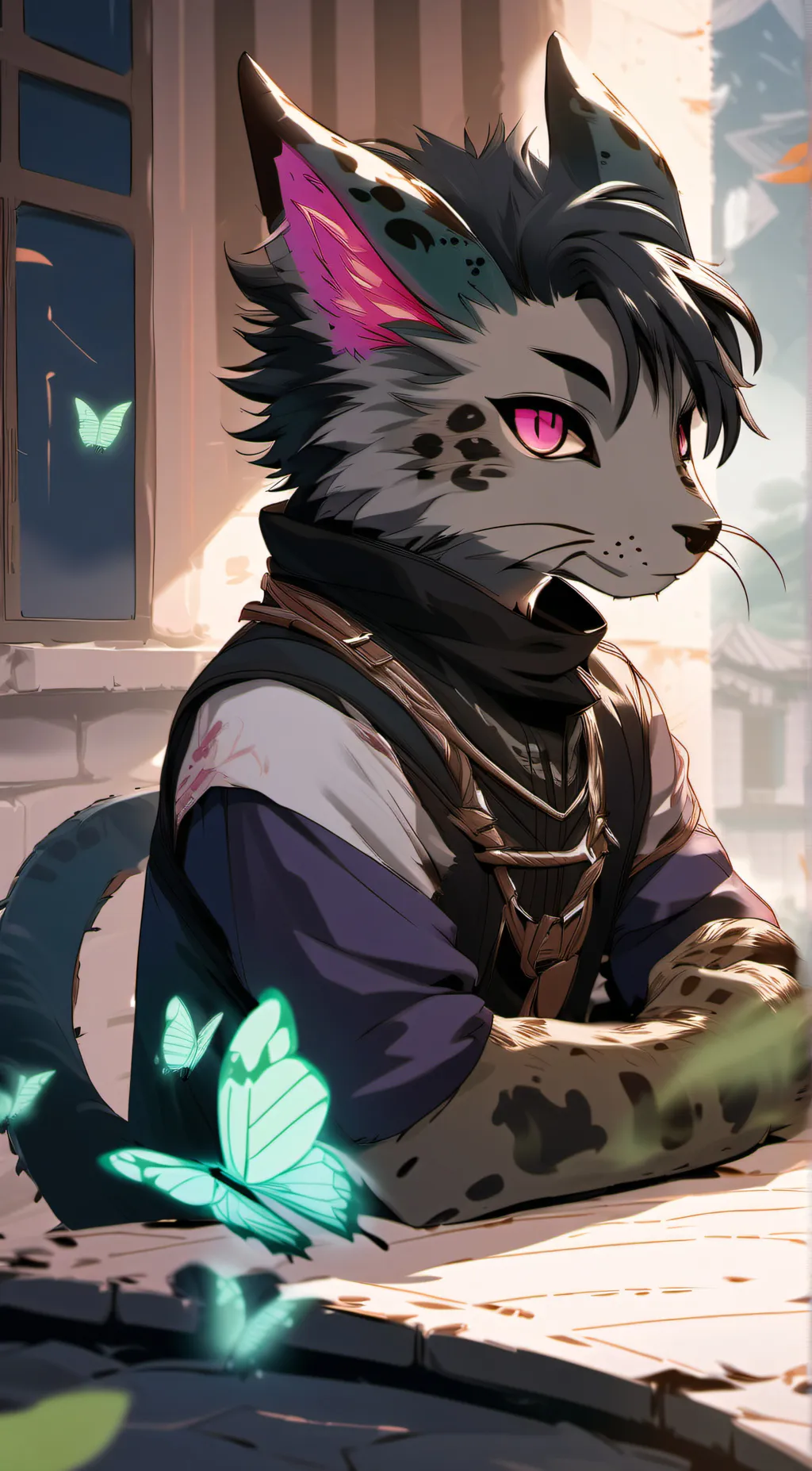ai character: Toxong background