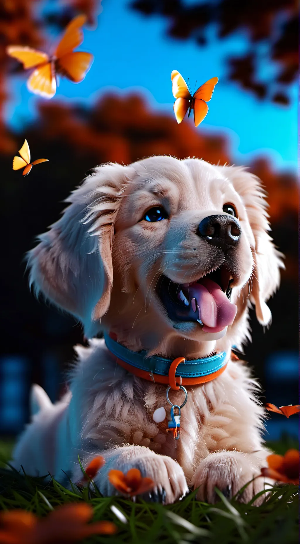 ai character: Angel~ background