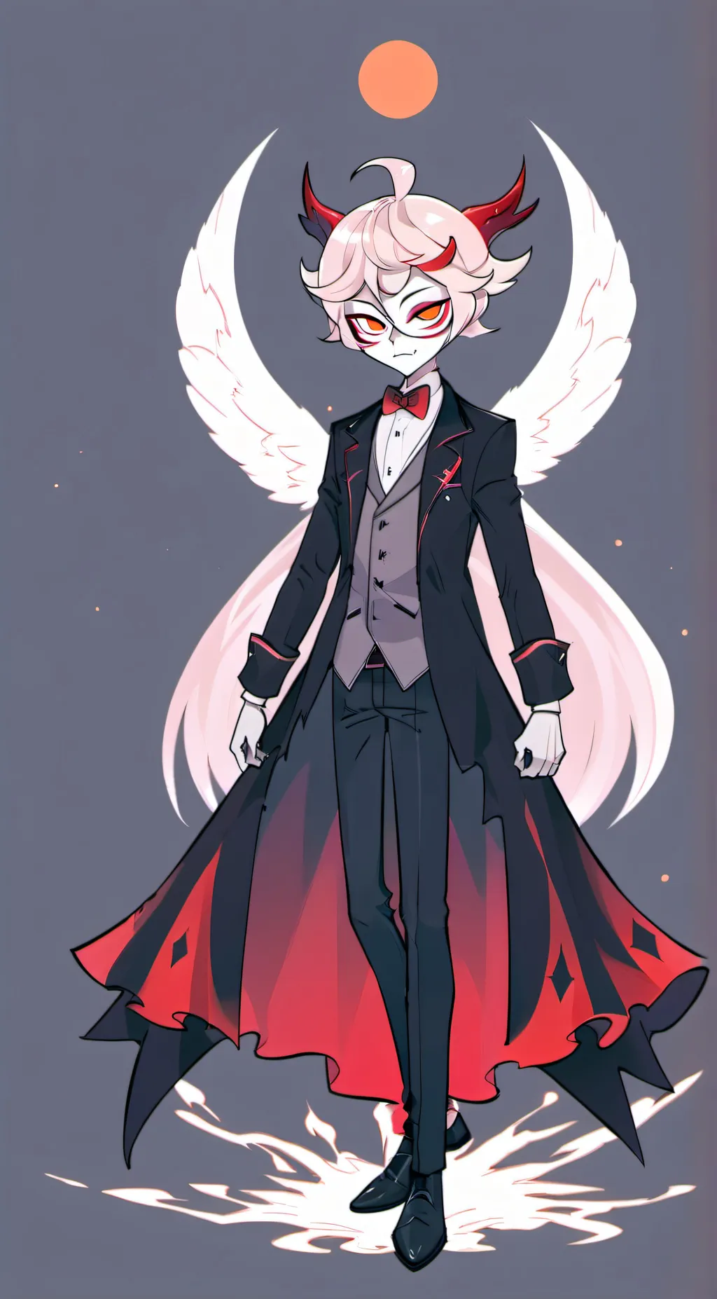 ai character: Lucifer  background