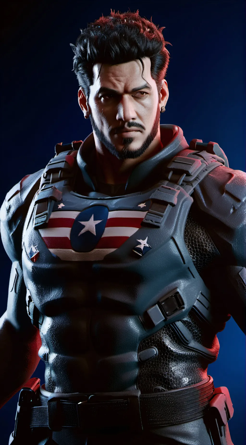 ai character: Michael set background