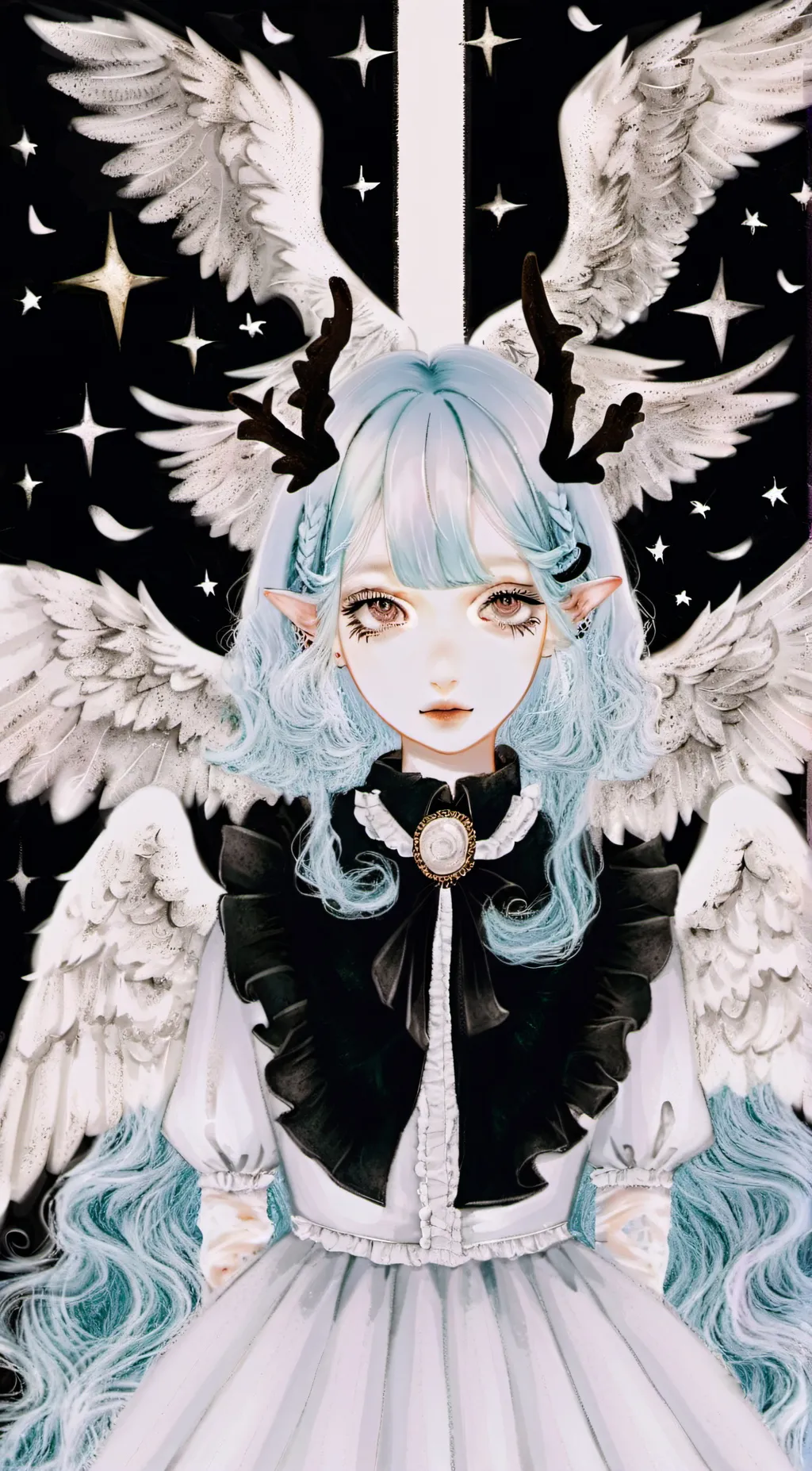 ai character: Crafty Corn background