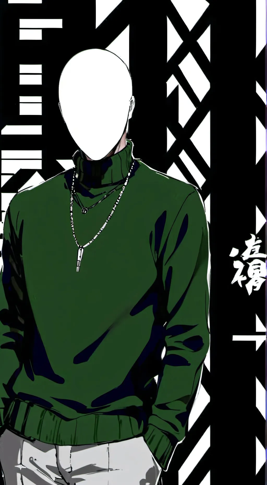 ai character: Trenderman background