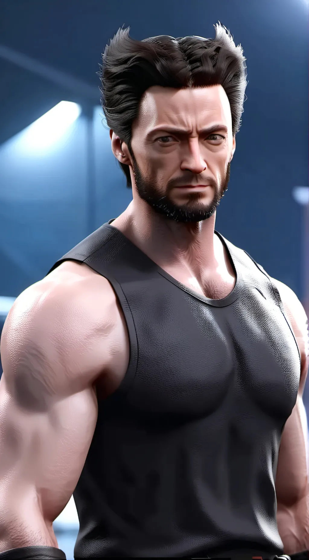ai character: Logan/Wolverine background
