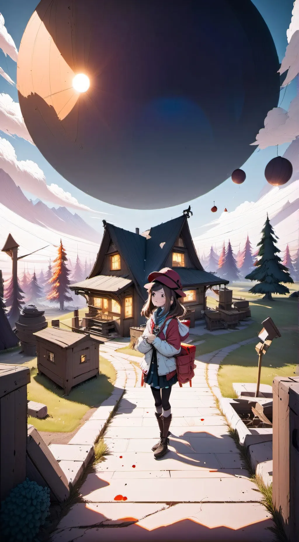 ai character: Mabel  background