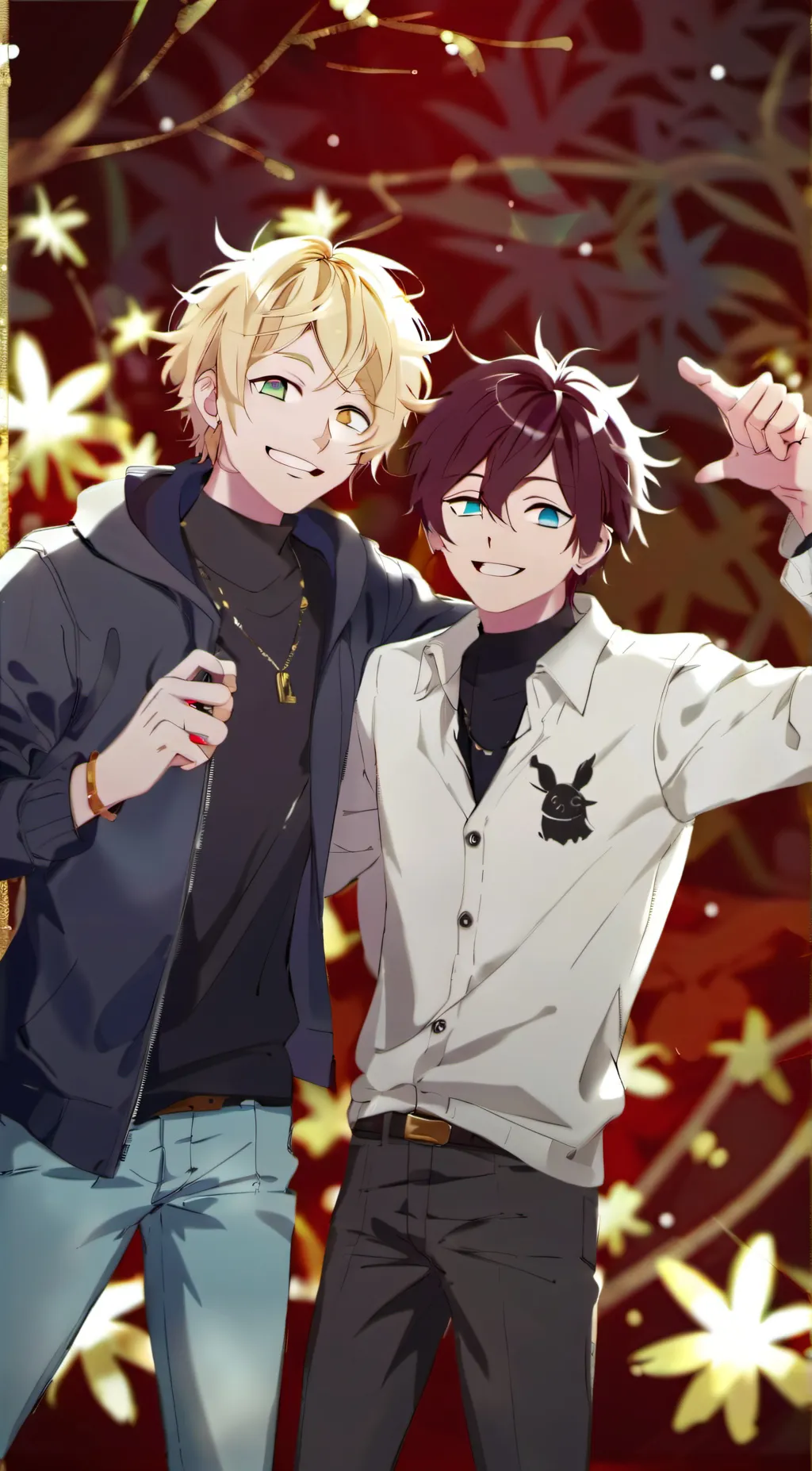 ai character: Derek & Blake background