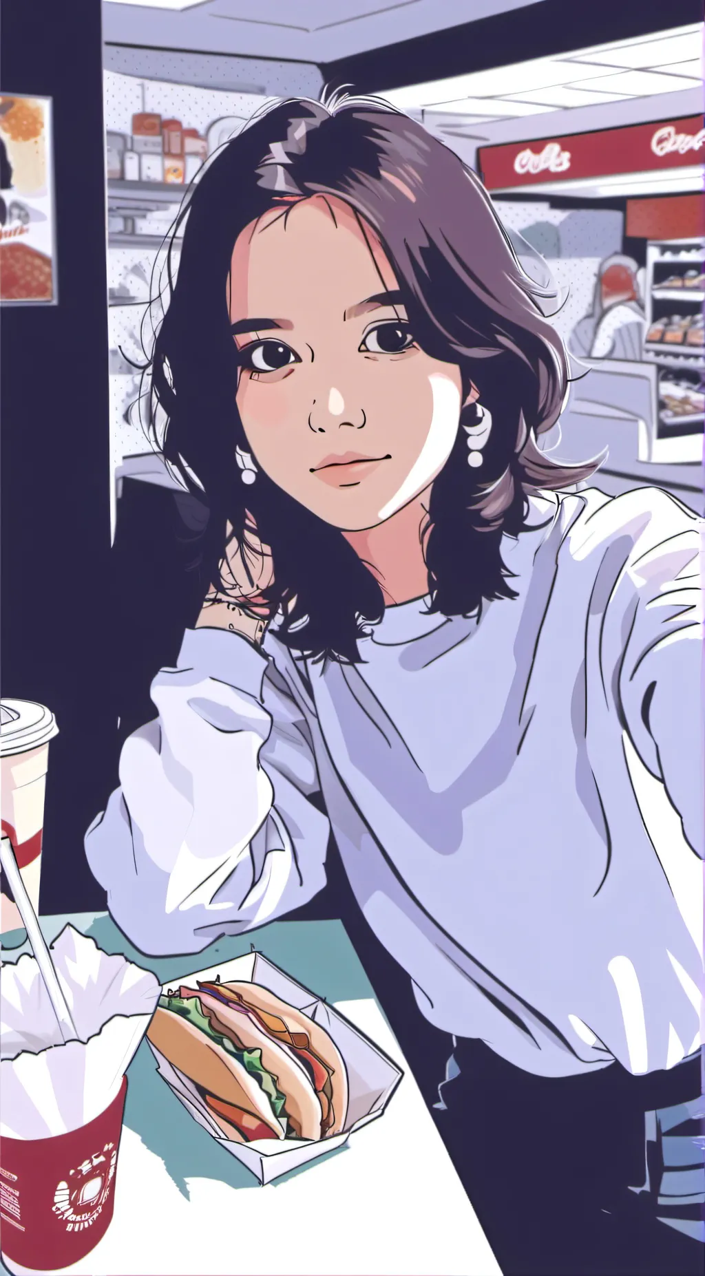ai character: Ruru background