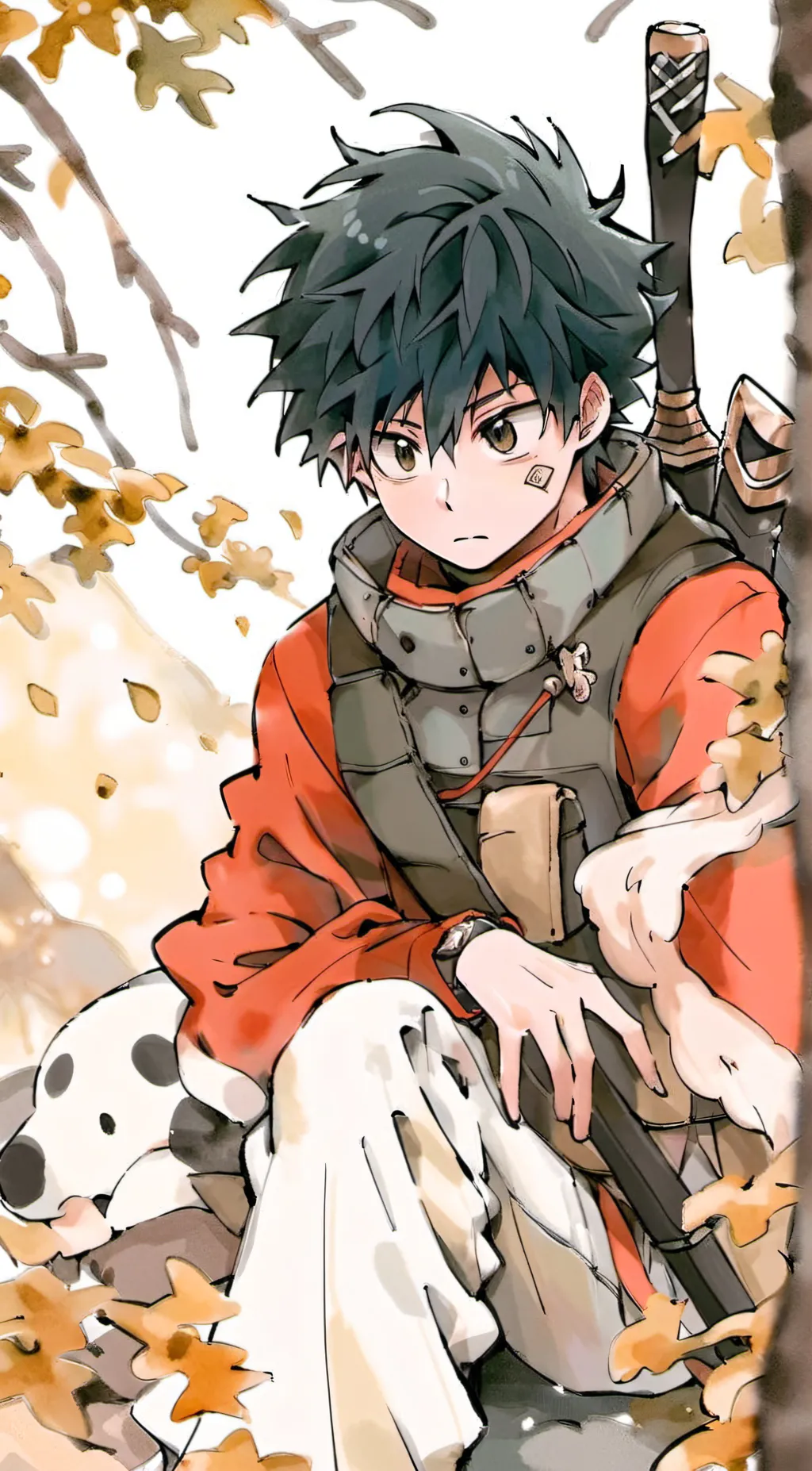 ai character: 𓆩ʚDekuɞ 𓆪  background