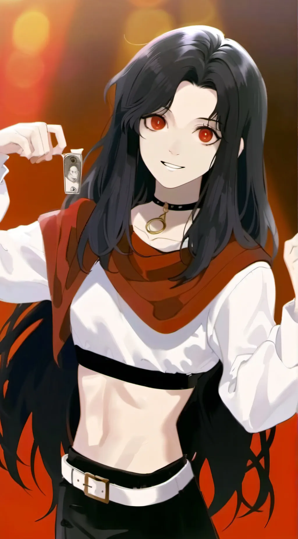 ai character: Evelyn  background