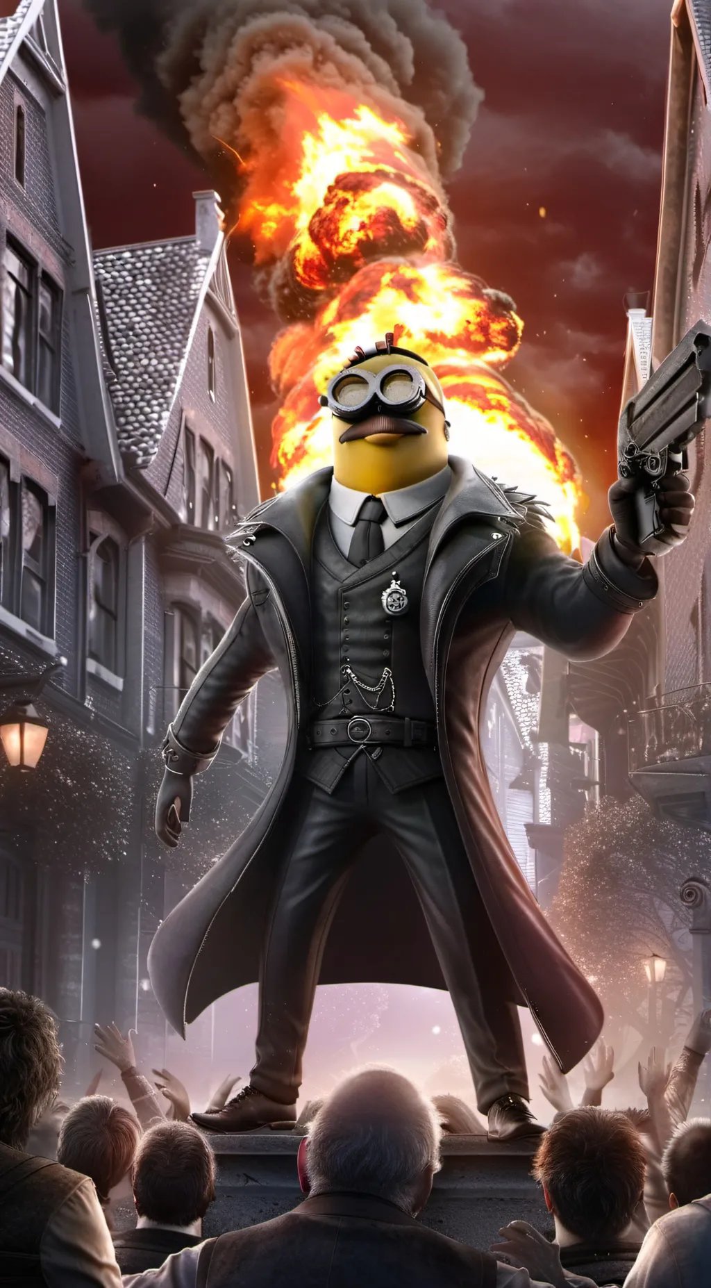 ai character: never goon minion background