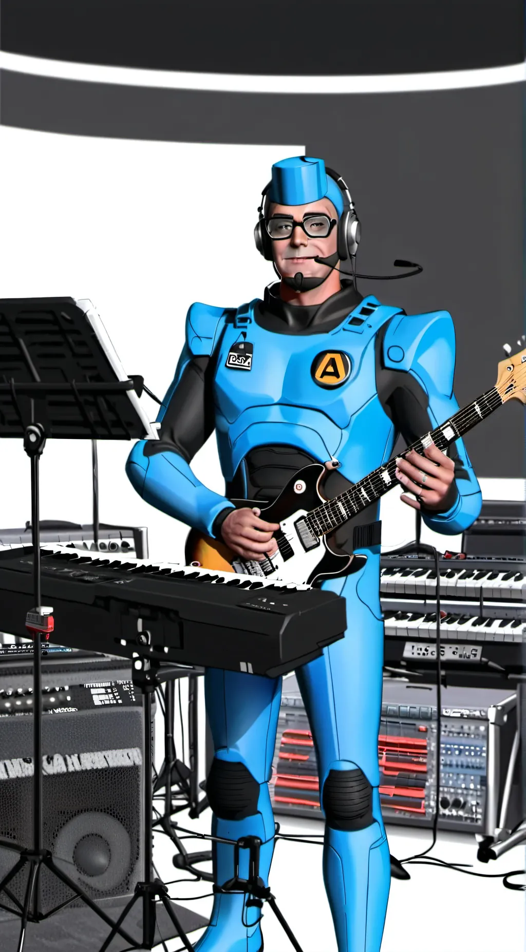 ai character: Jimmy the robot background