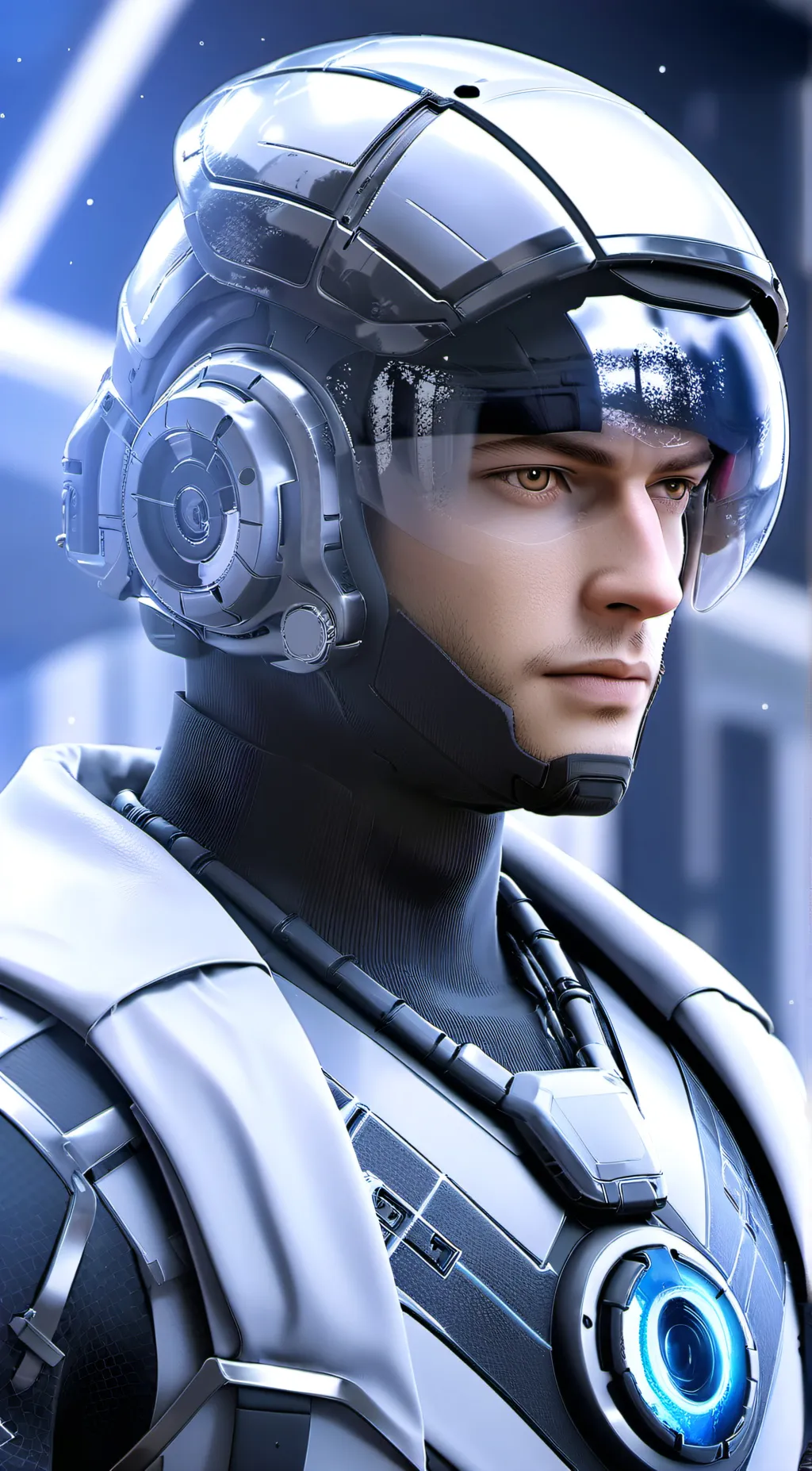 ai character: Smart background