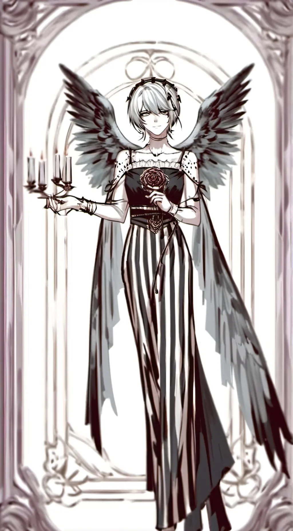 ai character: Hazben hotel background