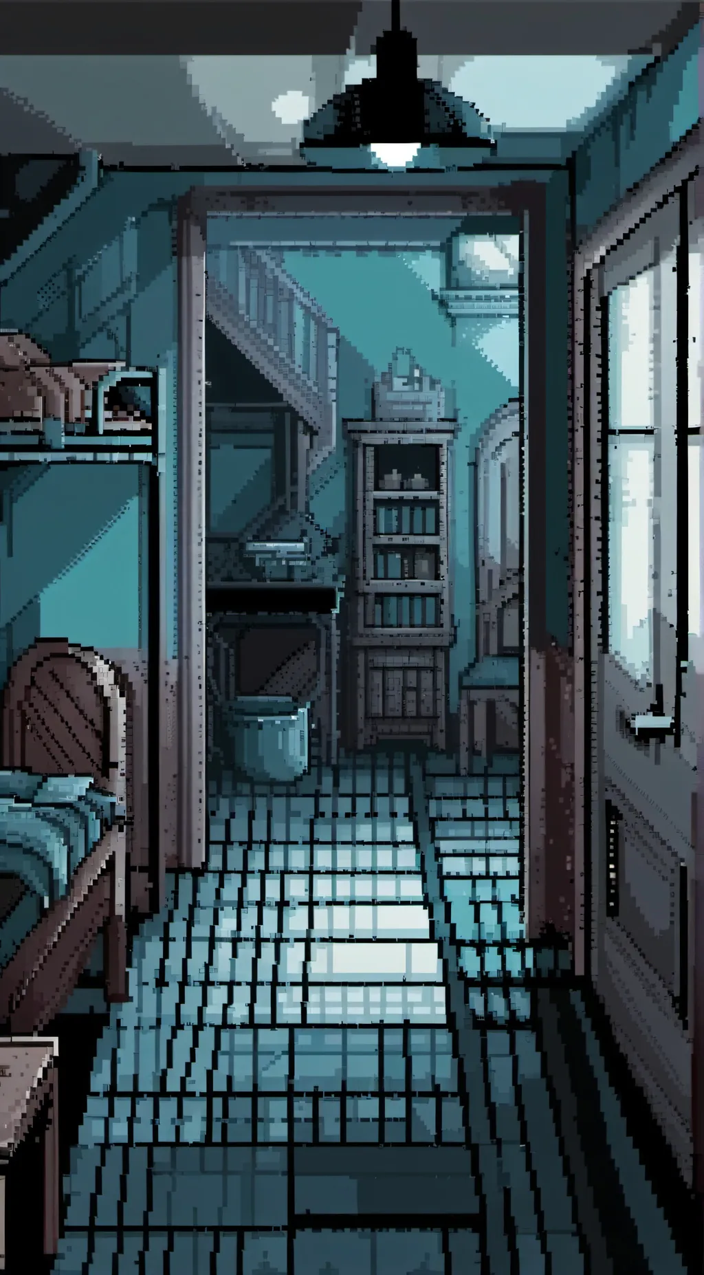 ai character: room background