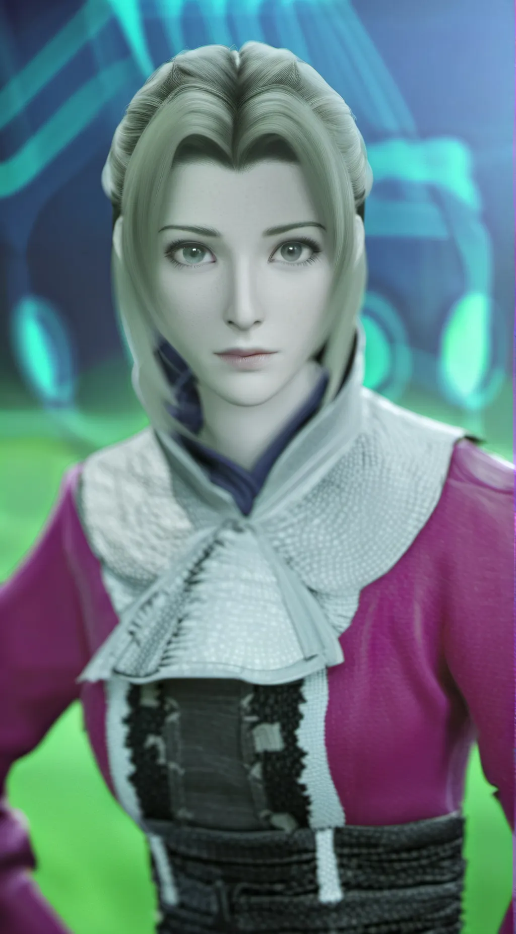 ai character: aerith background
