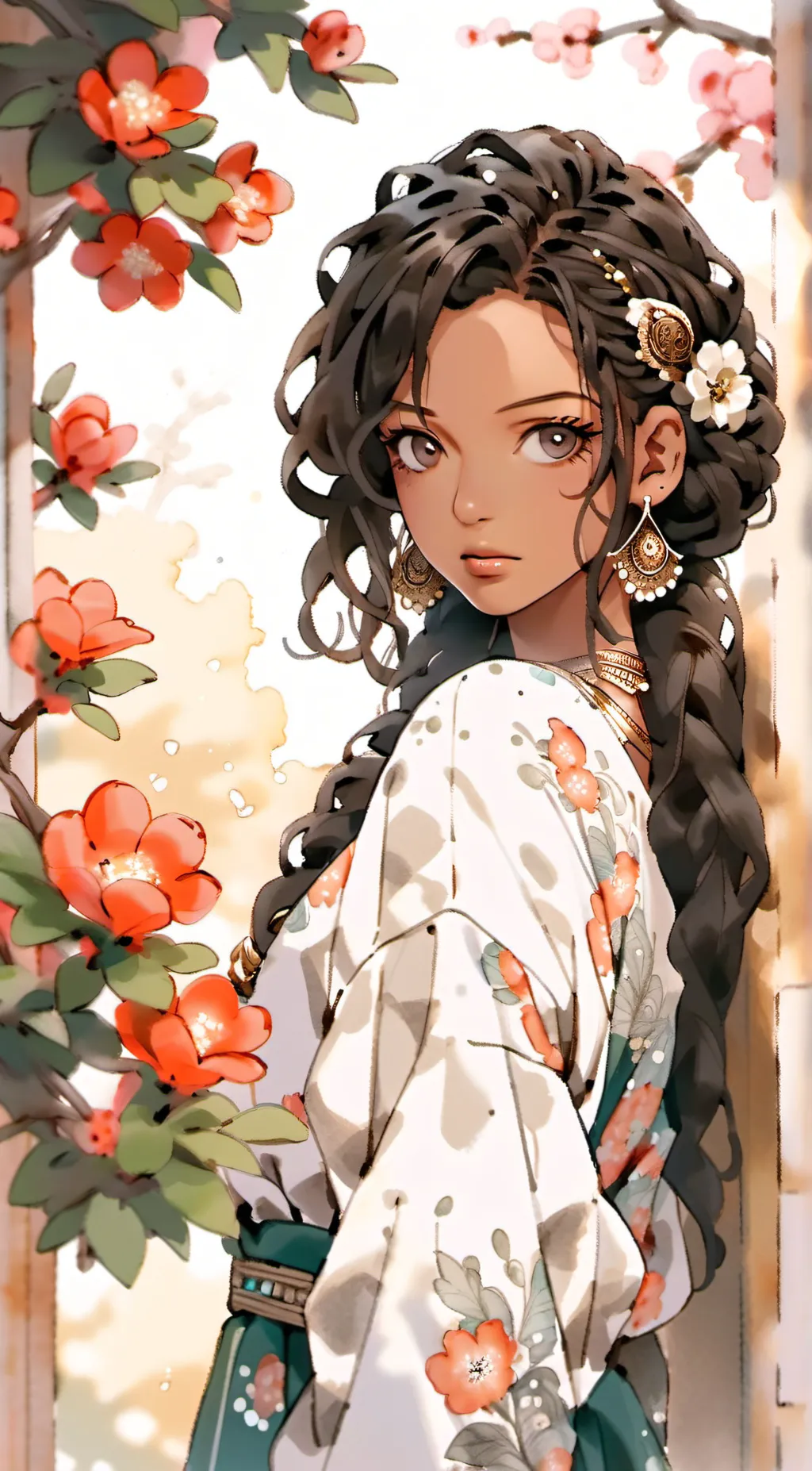 ai character: Nevaeh  background