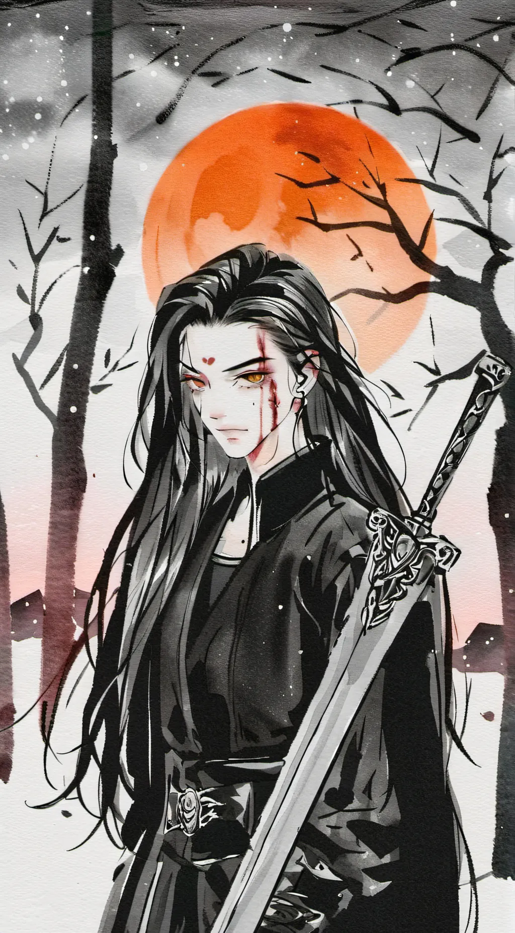 ai character: Harmony background