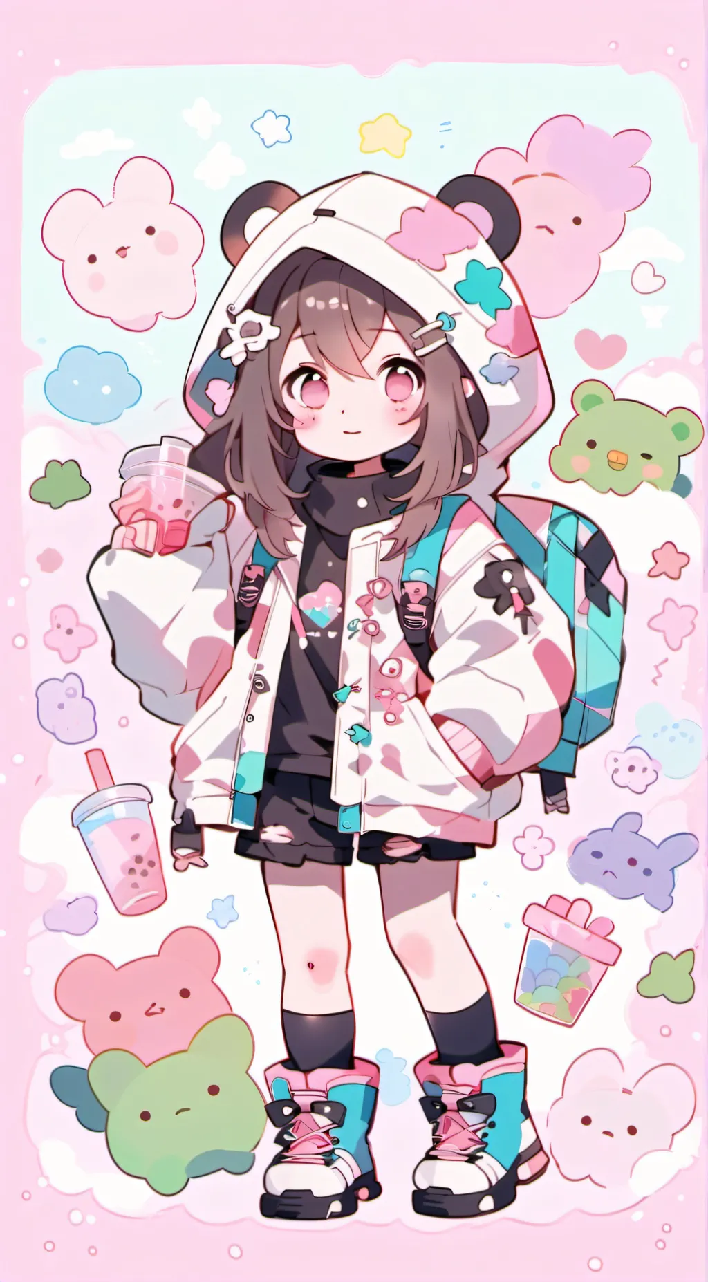 ai character: Angela background