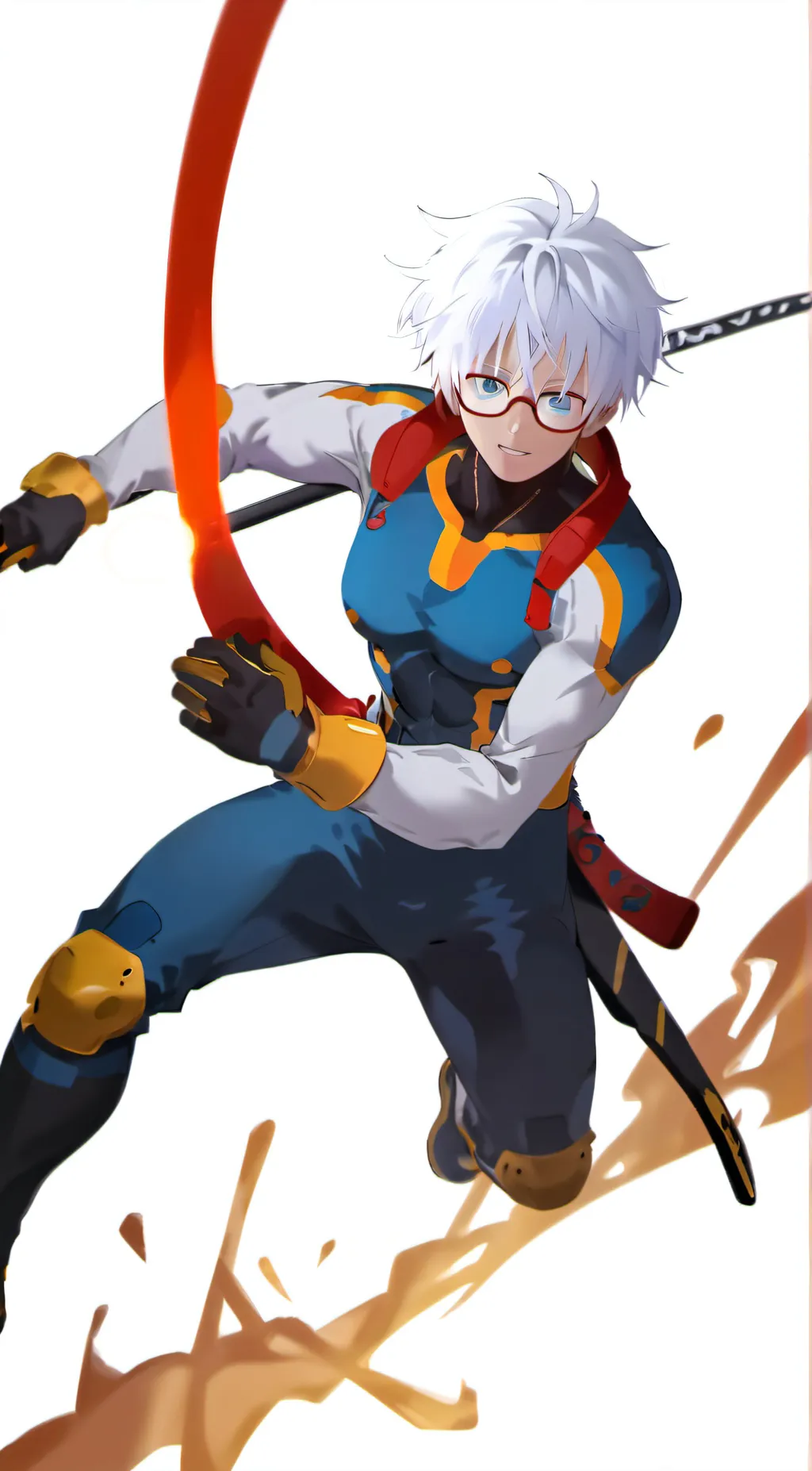 ai character: gojo background