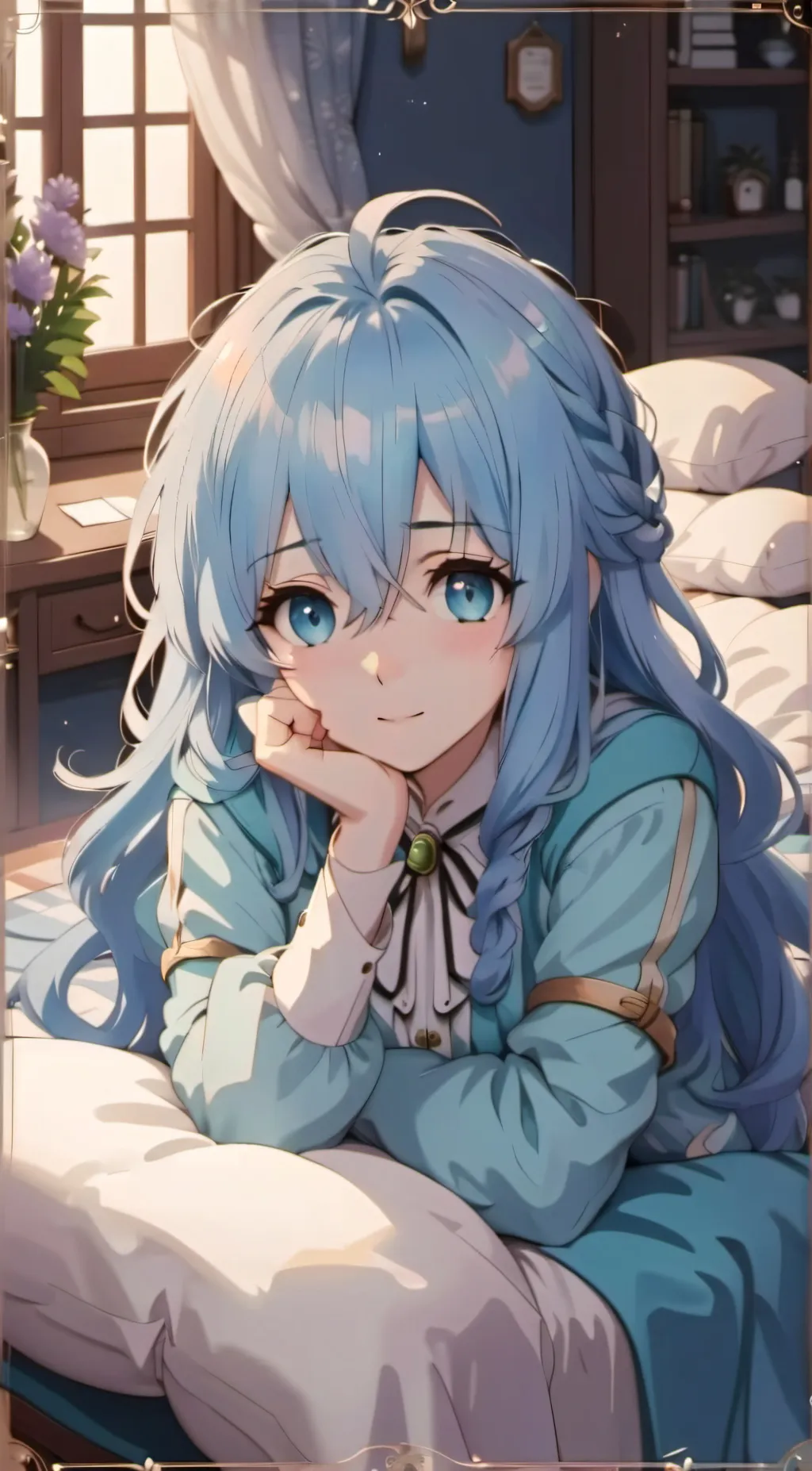 ai character: Lacey background