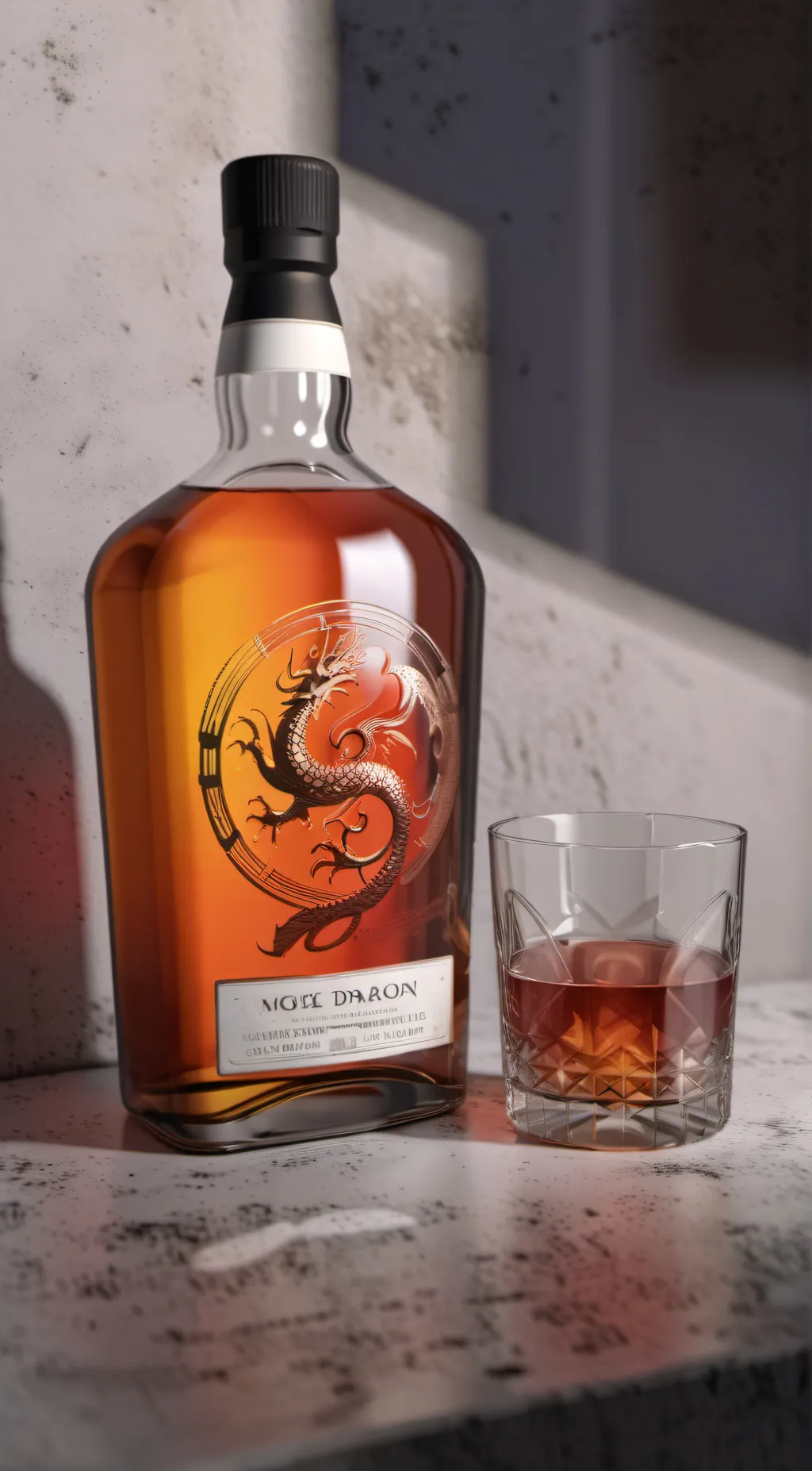 ai character: whiskey  background