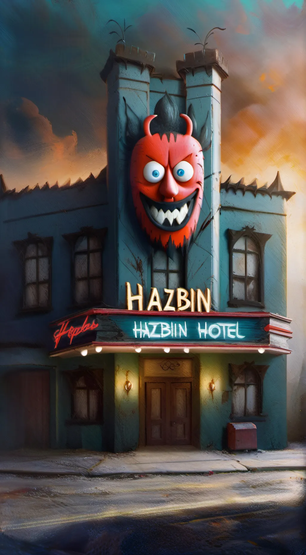 ai character: HH background
