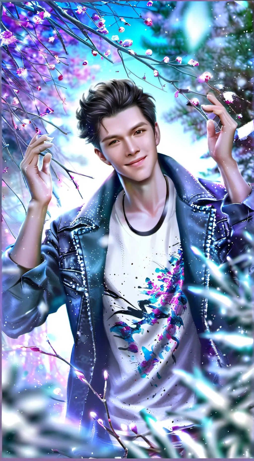 ai character: Aaron background