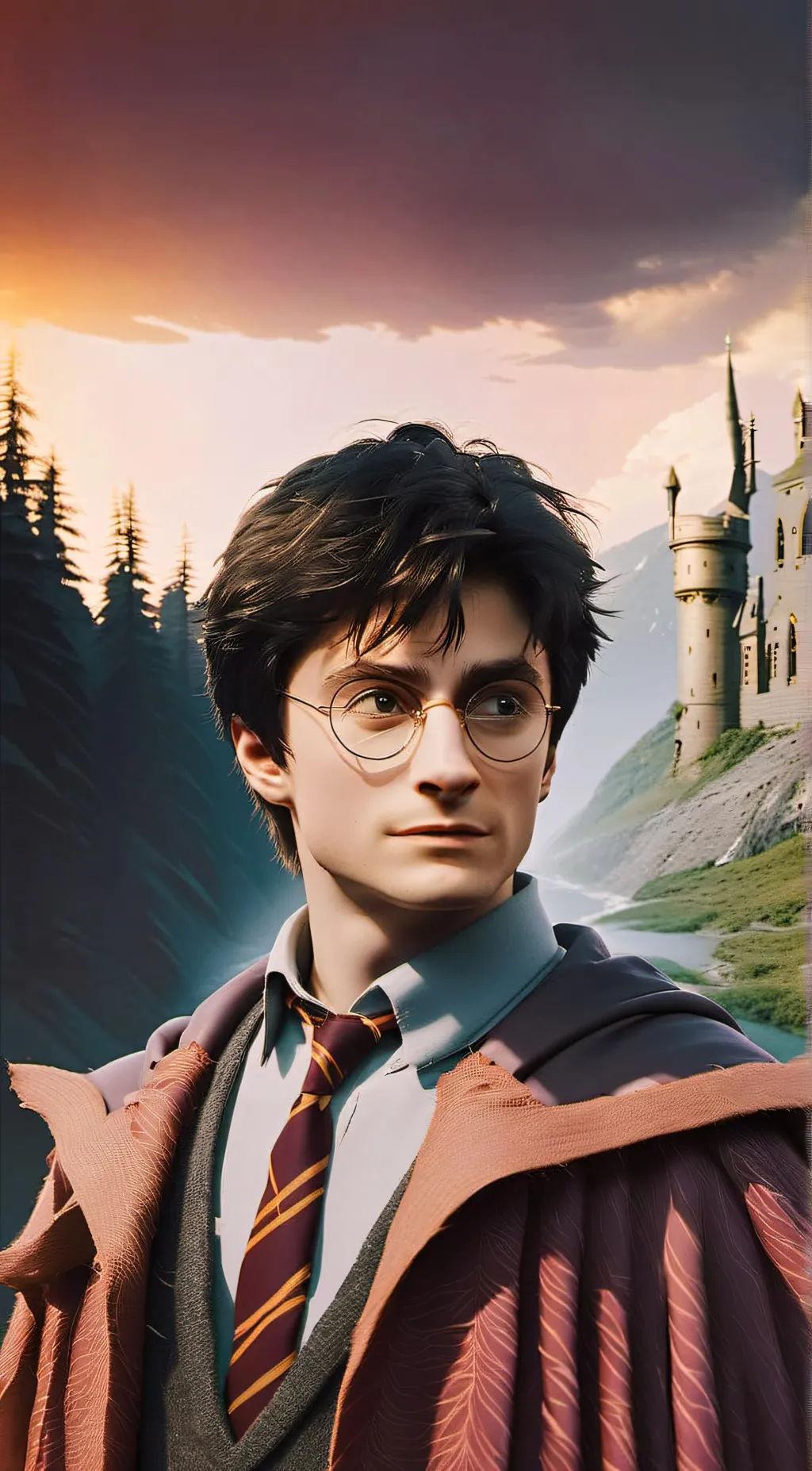 ai character: Harry Potter background