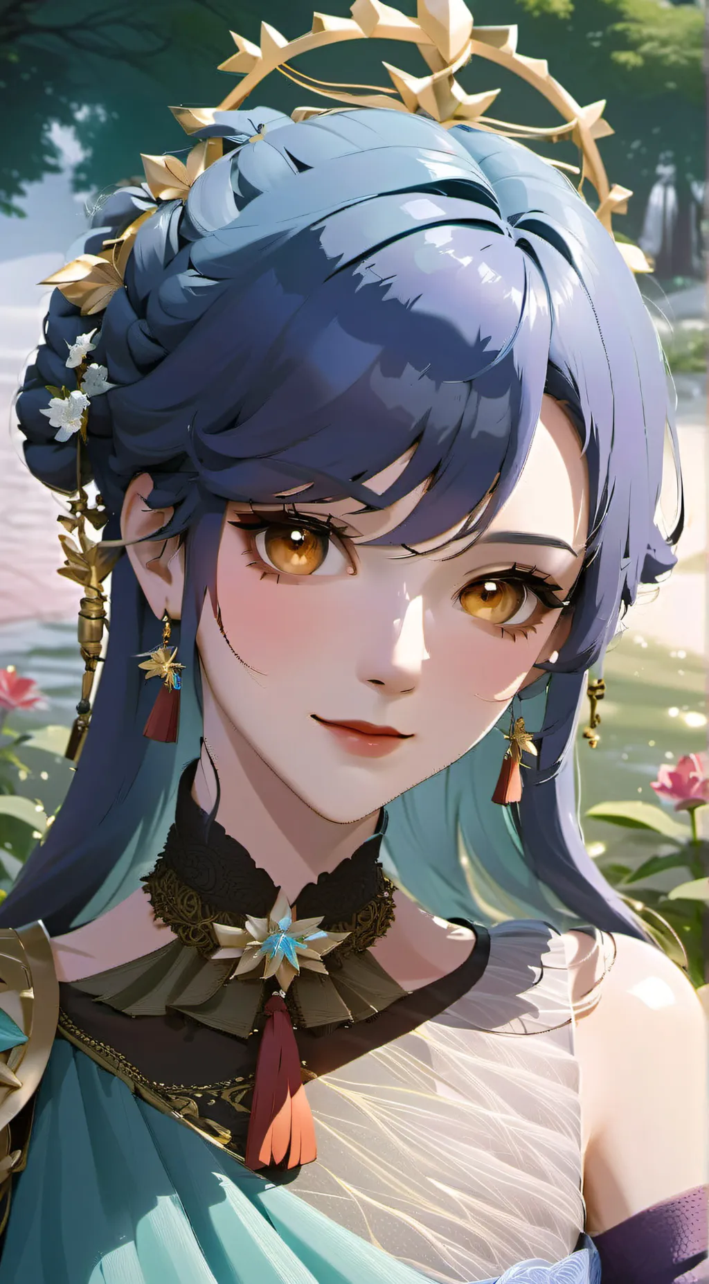 ai character: Empress Merin Drax background