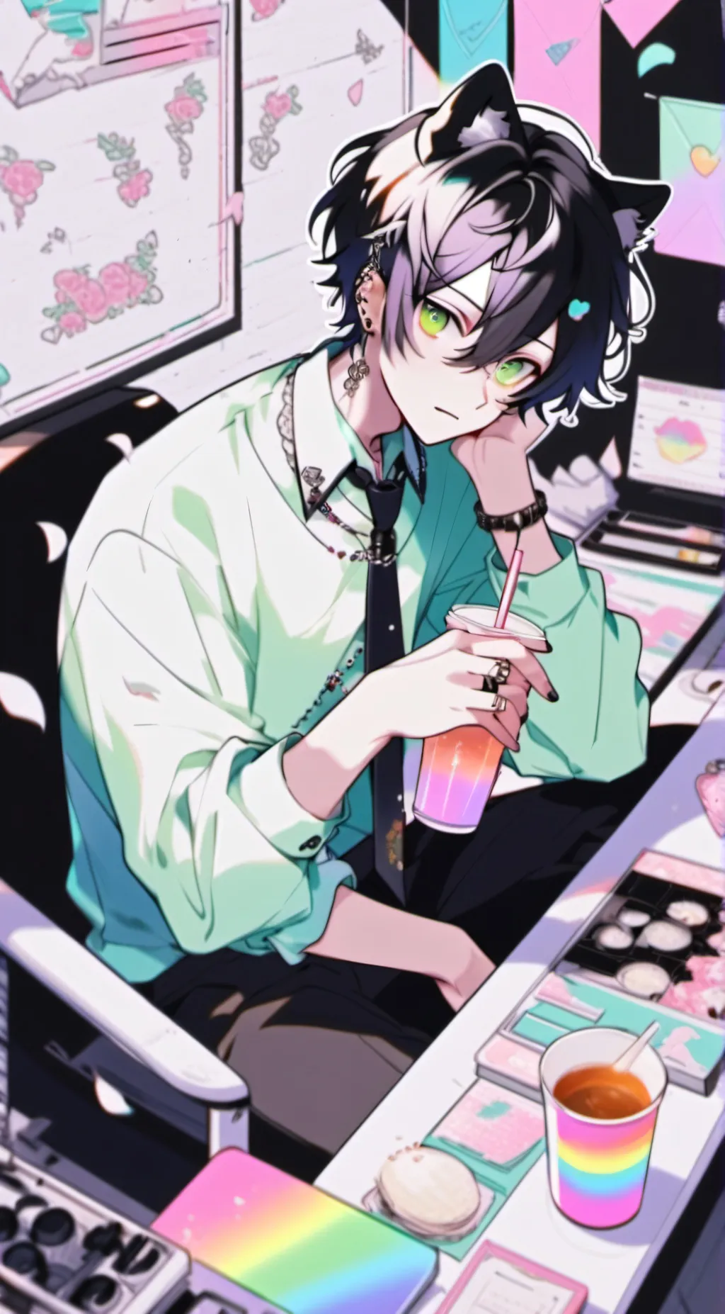 ai character: Mike background