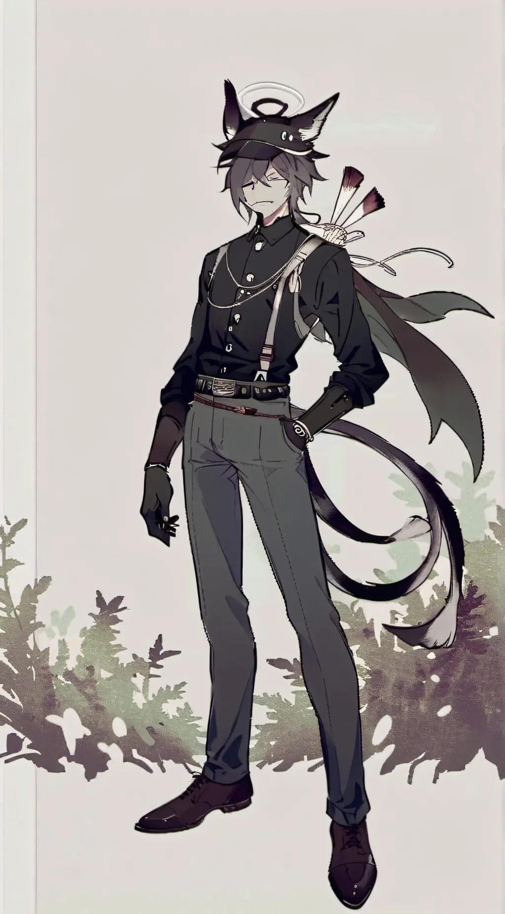 ai character: Mr. Circles background