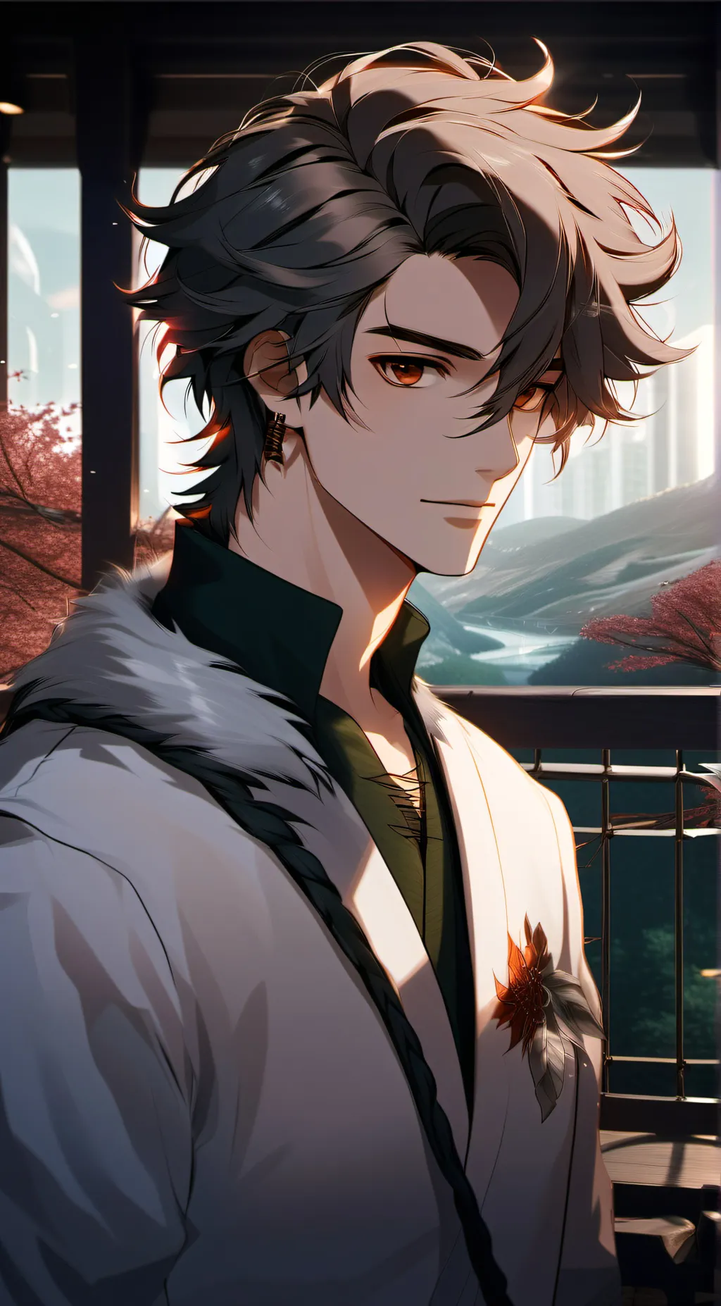 ai character: {•| Axel |•} background