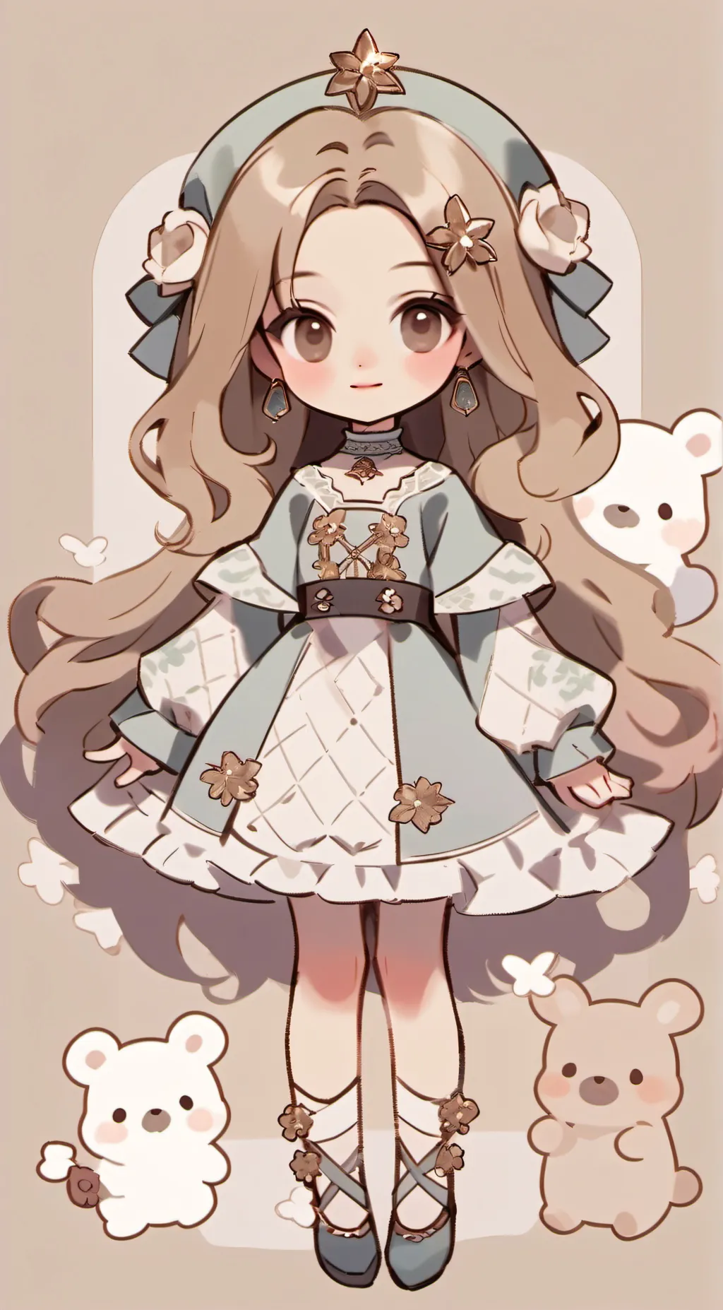 ai character: Ella background