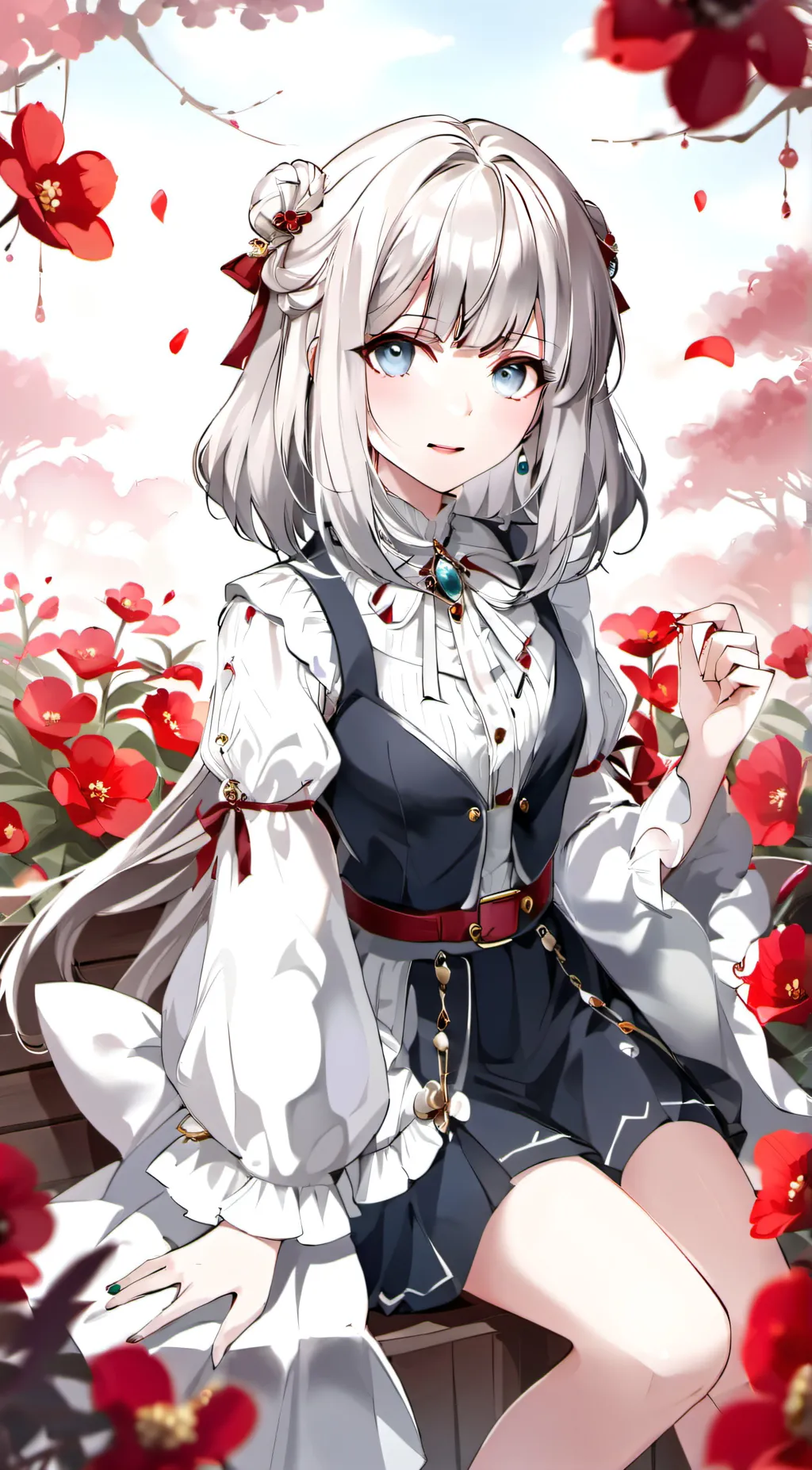 ai character: luo shien mukori background