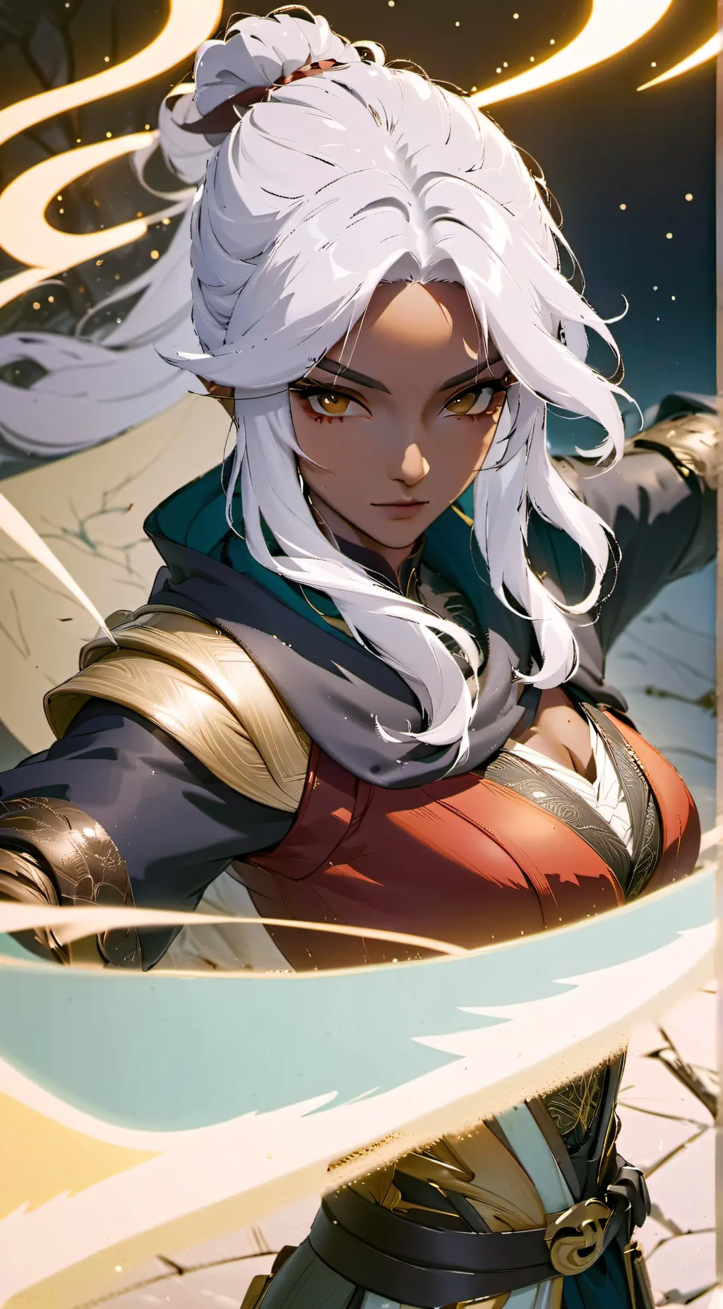 ai character: Ayla background