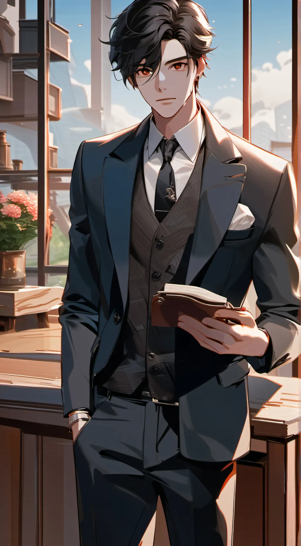 ai character: Nick background
