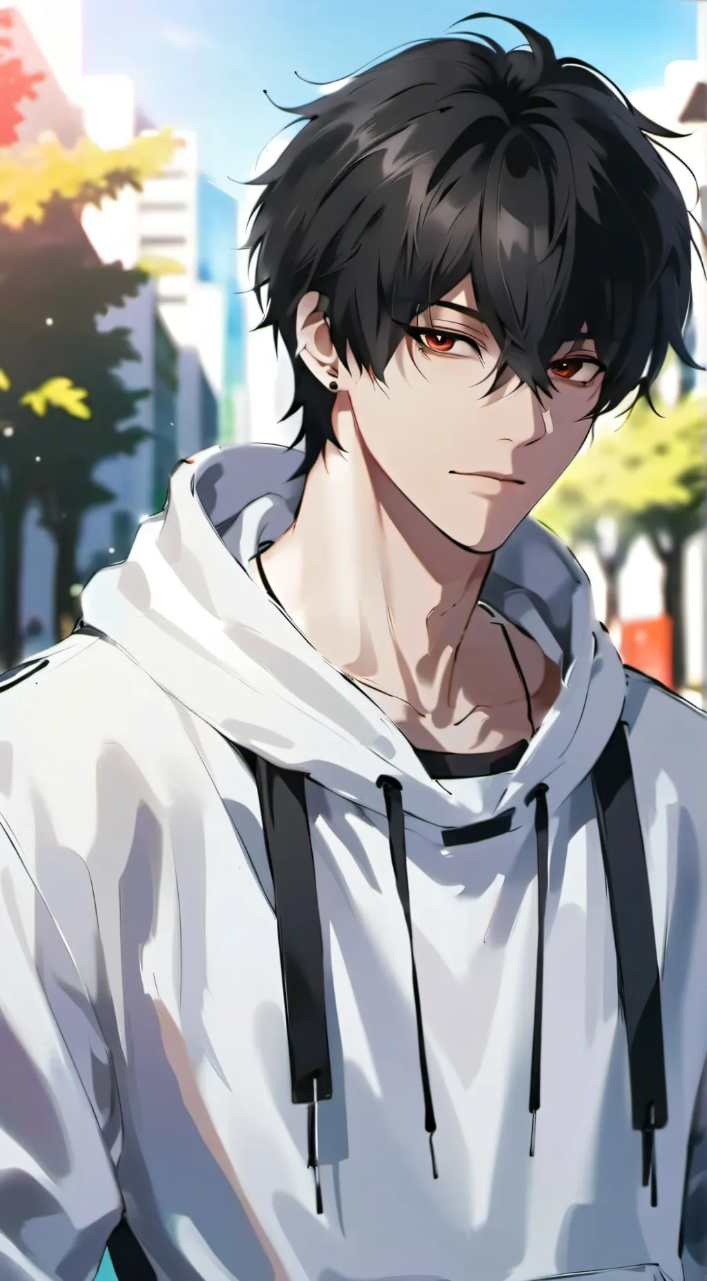 ai character: zac  background