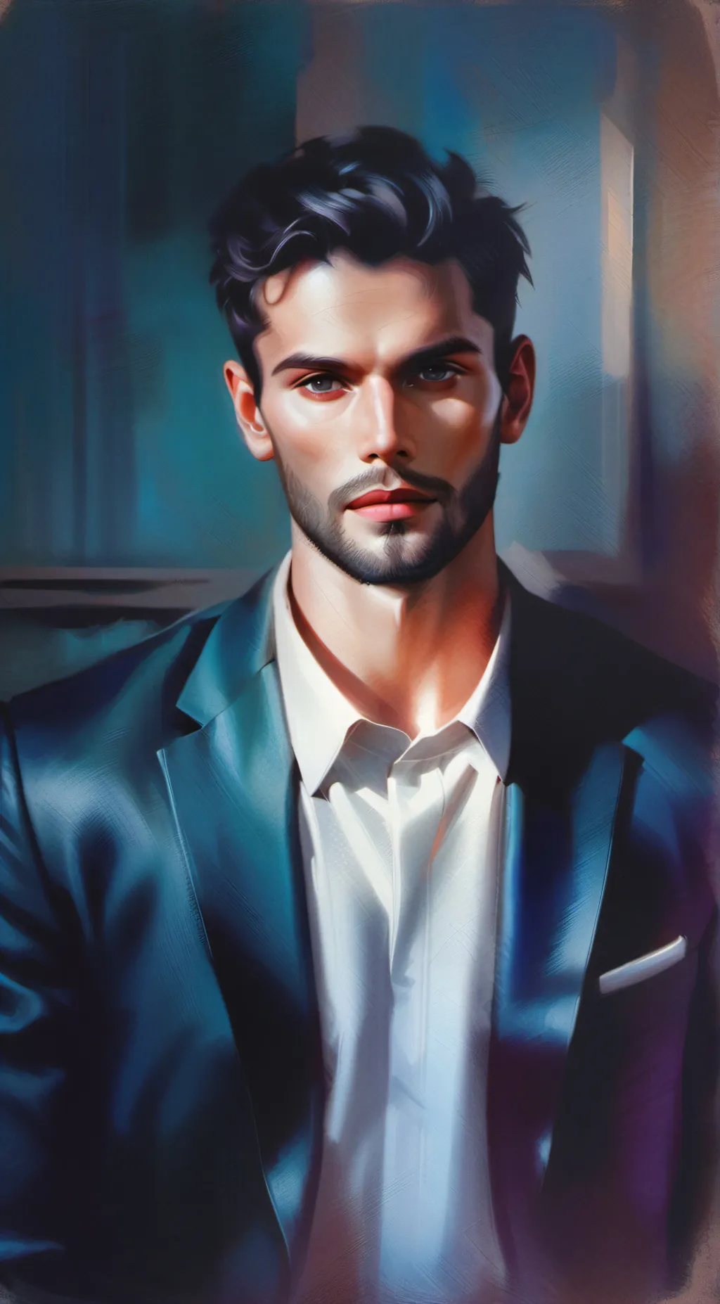 ai character: detective Matthews background