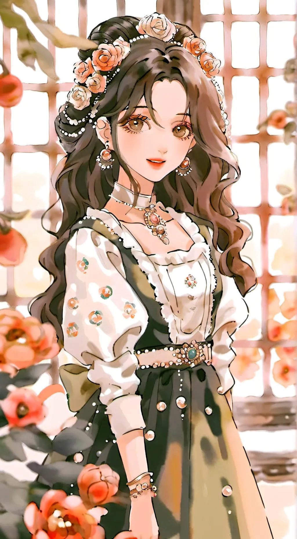 ai character: Amelia background