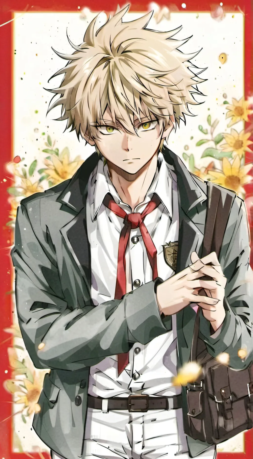 ai character: bakugo background