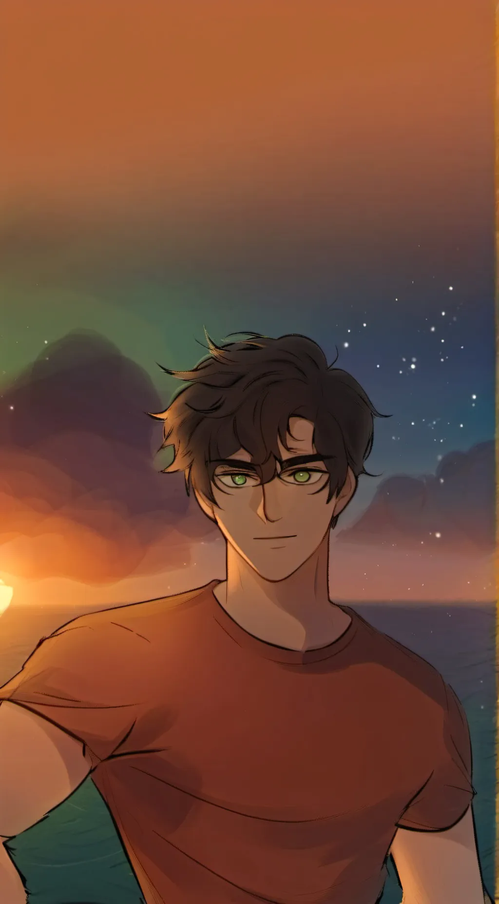 ai character: Percy Jackson background